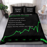 THE INDEX FUND MILLIONAIRE - DUVET COVER