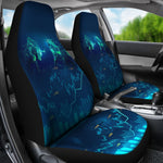 THE BLUE BLAZE CAR SEAT COVER