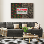 RELENTLESS PURSUIT CANVAS WALL ART