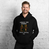 ALWAYS USE GREEKS, OPTION TRADING 101 PULLOVER HOODIE