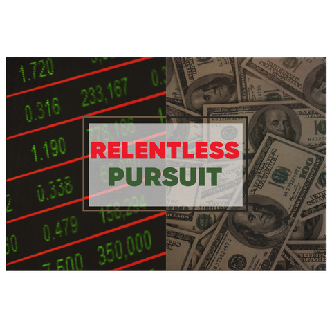 RELENTLESS PURSUIT CANVAS WALL ART